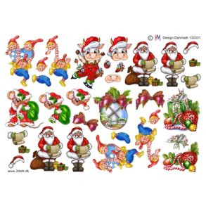 3D Sm� julemotiver
