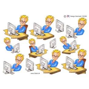  3D Kontormand