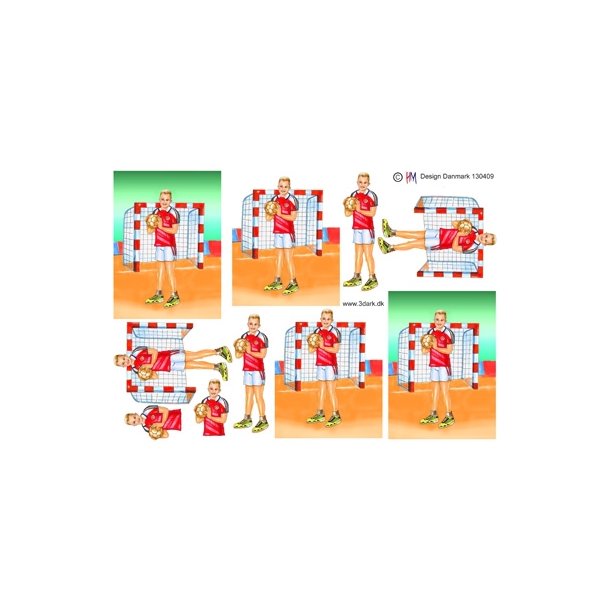  3D H�ndbolddreng
