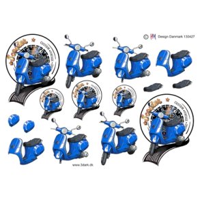 3D Bl� scooter
