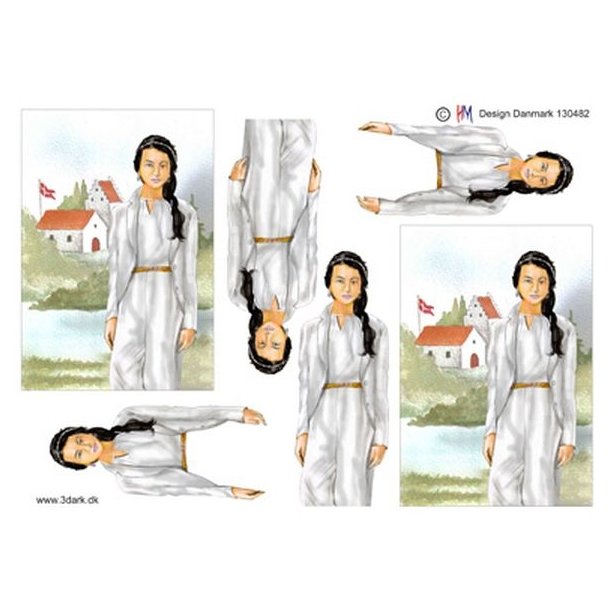  3D Konfirmand i buksedragt