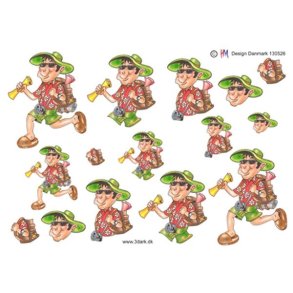  3D Herre p� aktiv ferie