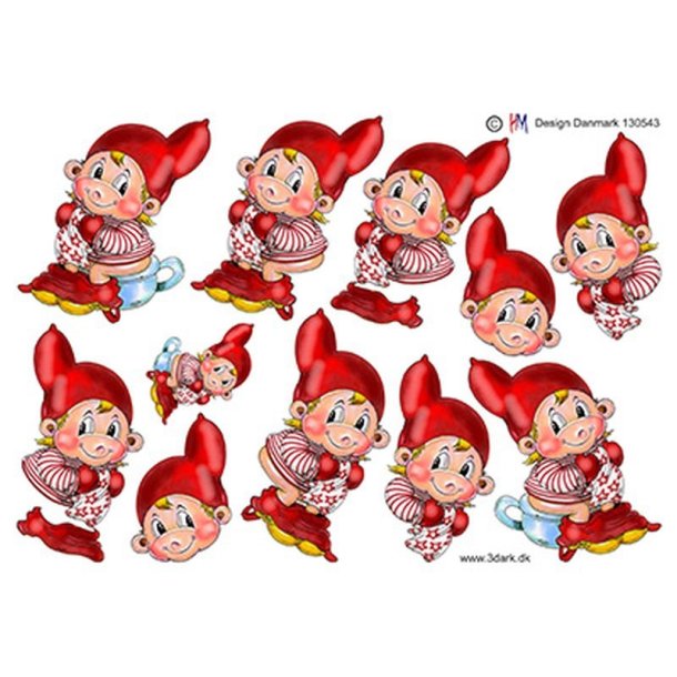  3D Nissedreng p� potte