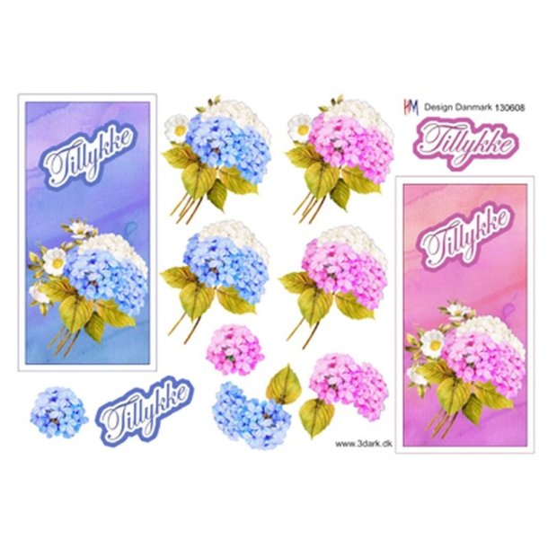 3D Blomster