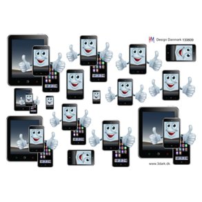 3D Glad mobil
