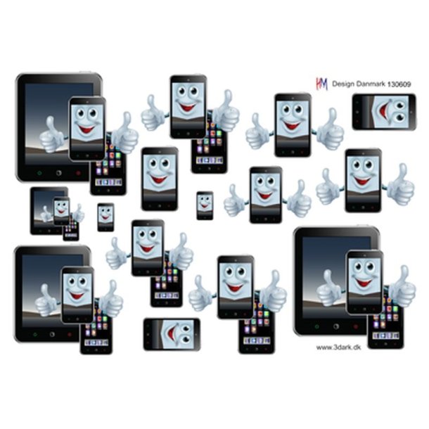3D Glad mobil