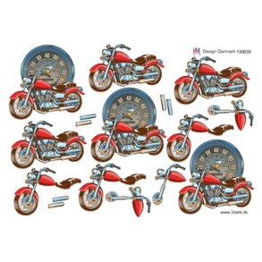 3D Motorcykel