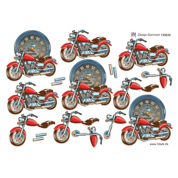 3D Motorcykel
