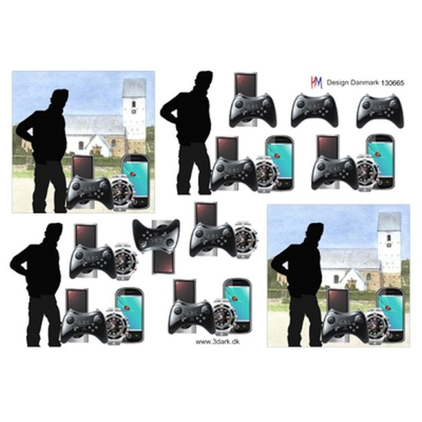 3D Skyggedreng