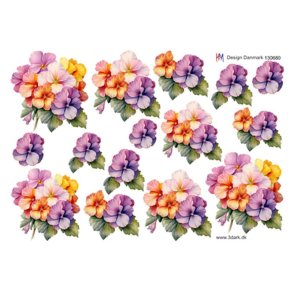 3D For�rsblomster