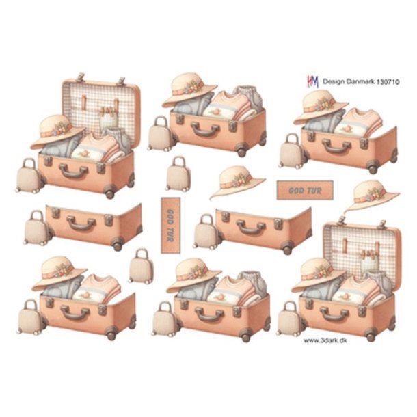 3D Rejsekuffert