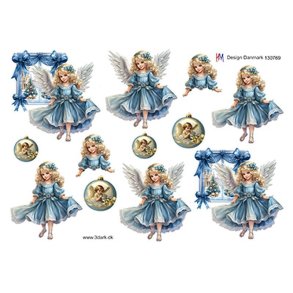 3D Juleengel