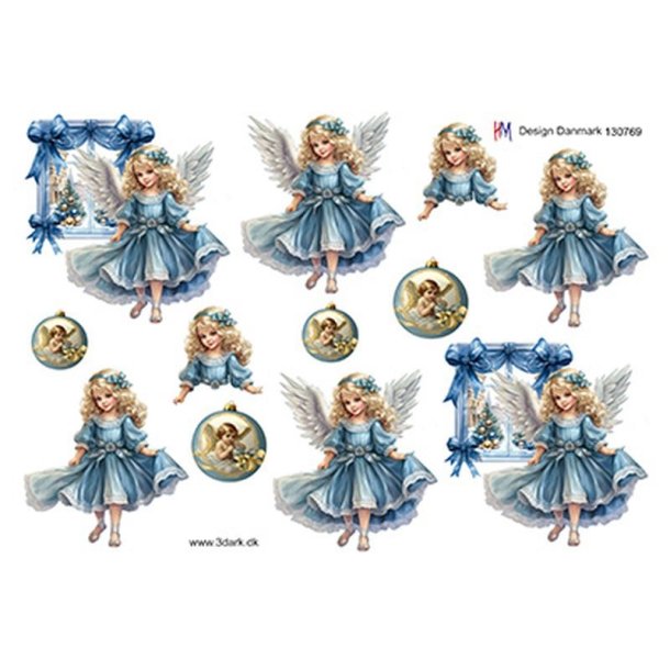 3D Juleengel