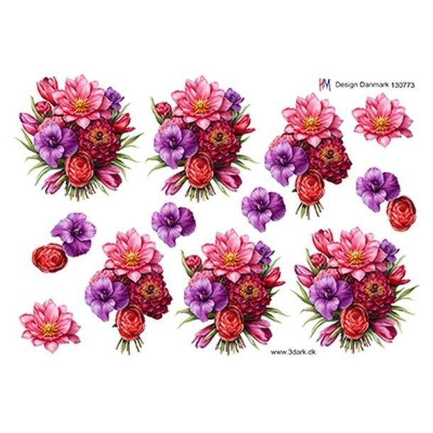 3D Blomsterbuket