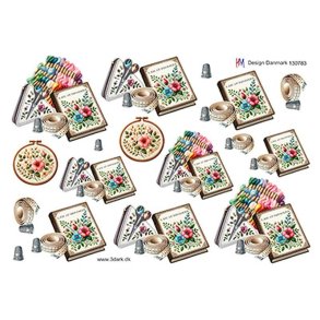 3D Broderier