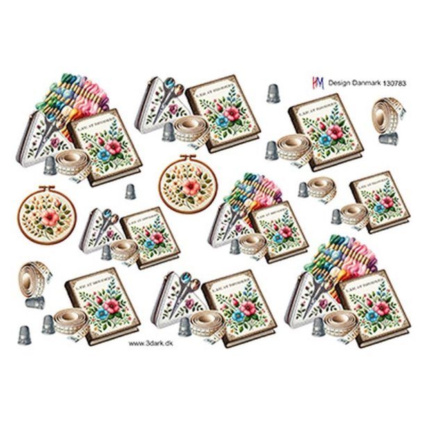3D Broderier