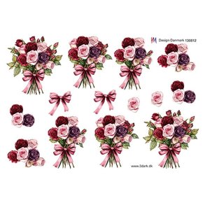 3D Rosenbuket