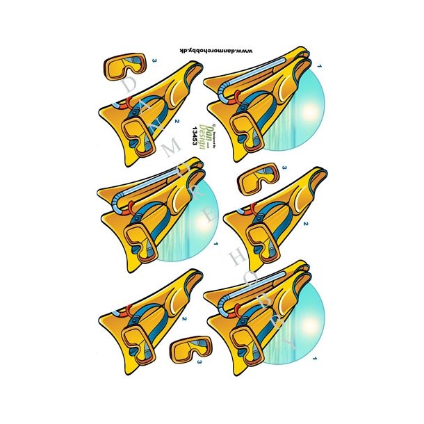 3D Sv�mmeudstyr