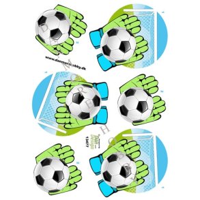 3D Fodbold og handsker