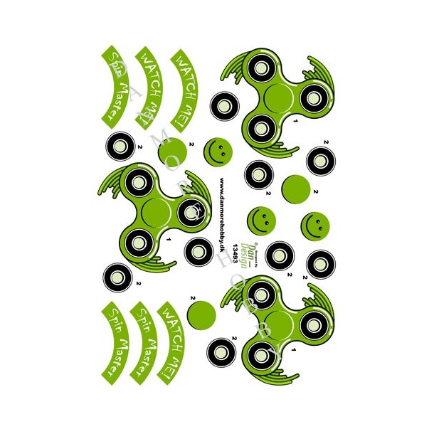  3D Gr�n spinner