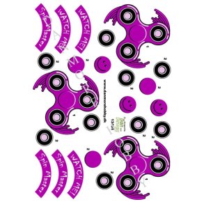  3D Lilla spinner