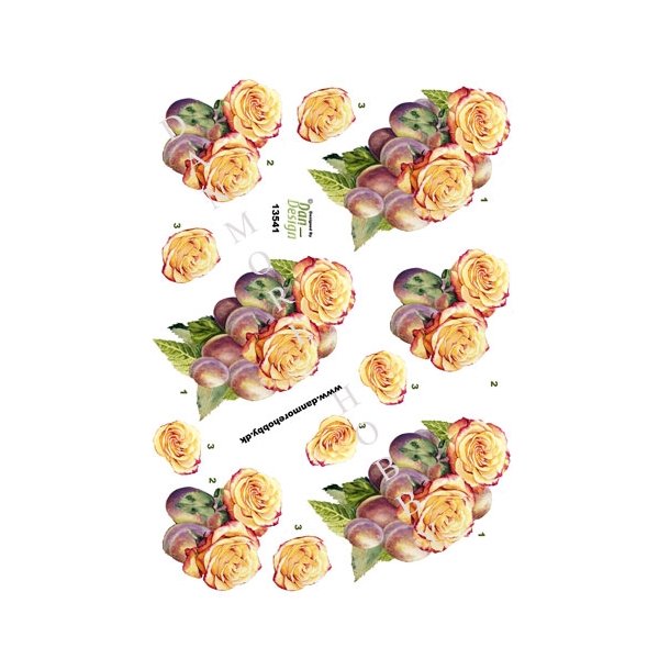 3D Blomster og blommer