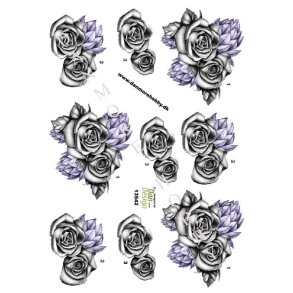 3D Sort rose