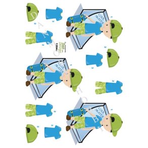 3D Cool skater dreng