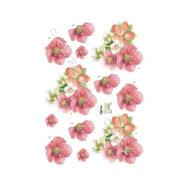 3D Lyser�d blomst