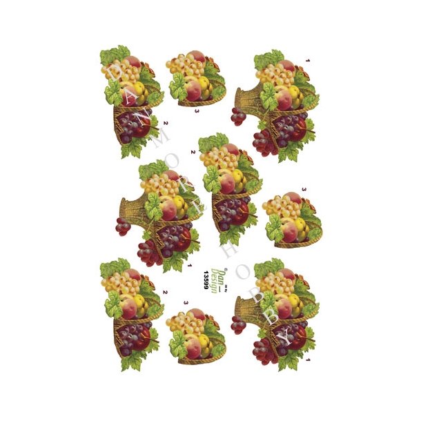 3D Frugtkurv