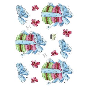  3D Macarons med sl�jfe