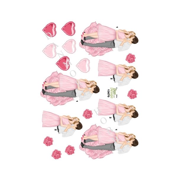  3D K�restpar - brudepar