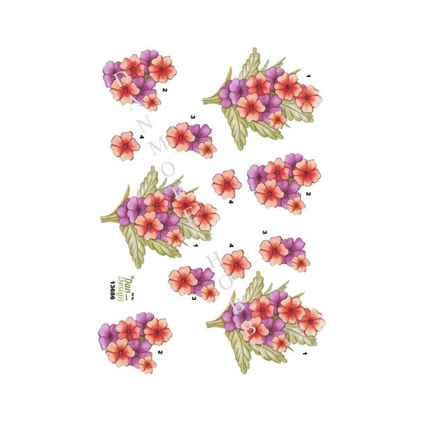  3D Blomster