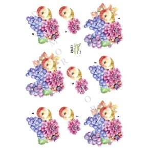  3D Blomster og frugt