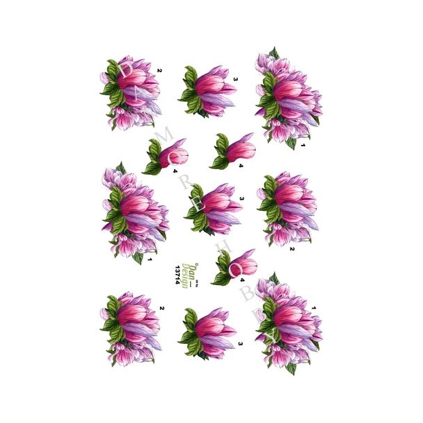  3D Blomster