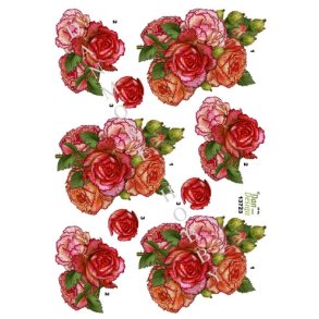  3D Rosenbuket