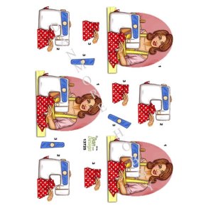  3D Syerske ved symaskine