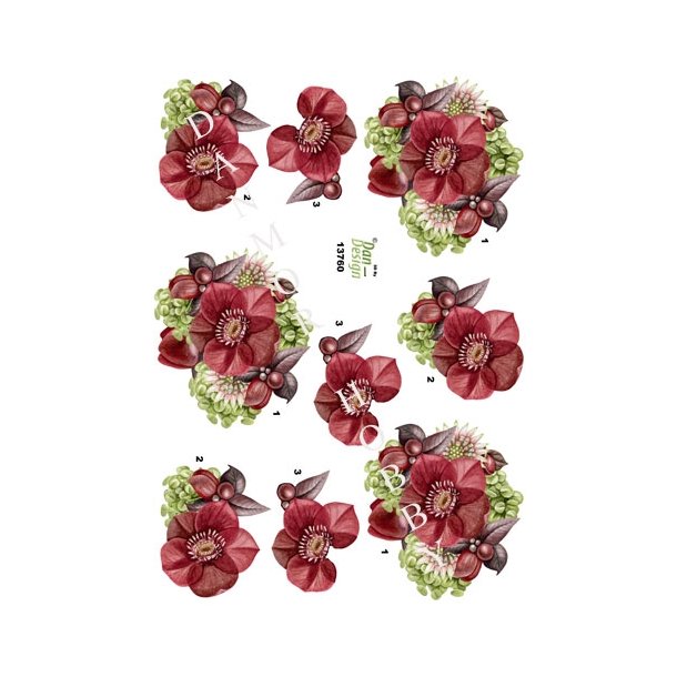 3D Blomster