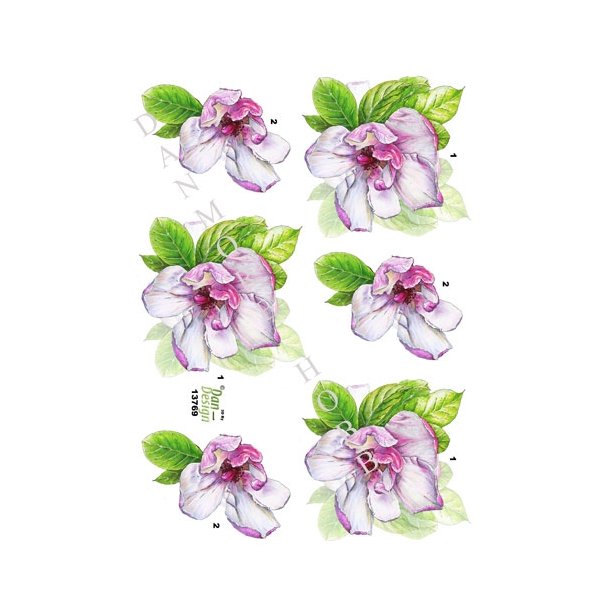  3D Blomster