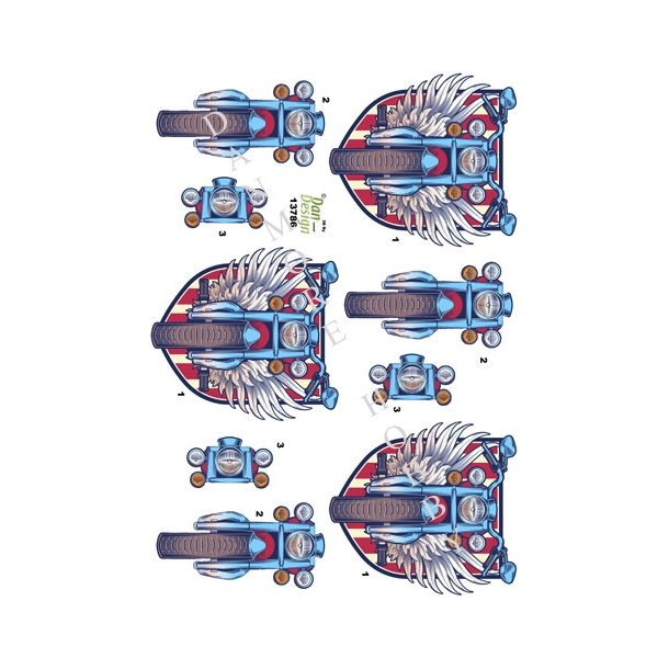  3D Motorcykel