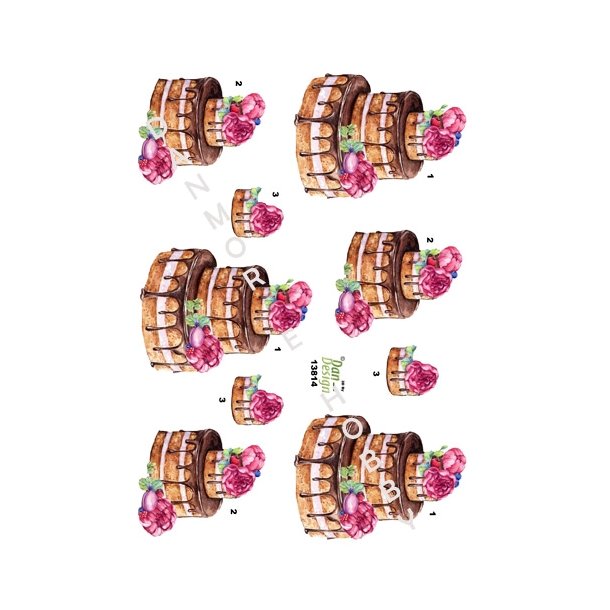  3D H�j lagkage