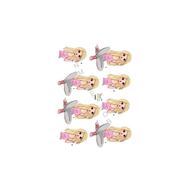 3D Ung pige