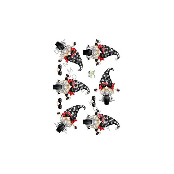 3D Motorb�lle mand