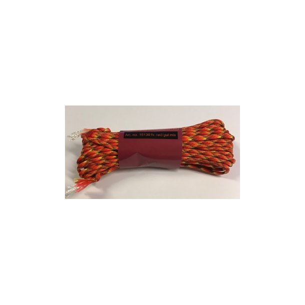  Faldsk�rms line 4mmx16m r�d, gul og sort