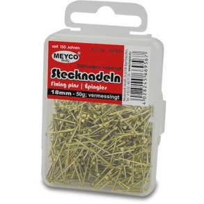 Knappen�le guldfarvet 13mm 50g