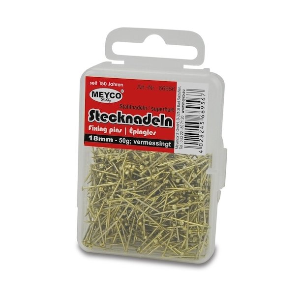 Knappen�le guldfarvet 13mm 50g