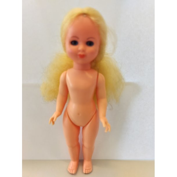 15 cm dukke til perlesyning Lyst h�r