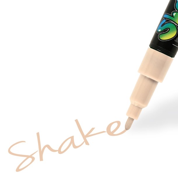  Shake tusch fine, skin 2,5mm