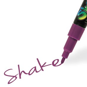  Shake tusch fine, burgundy 2,5mm