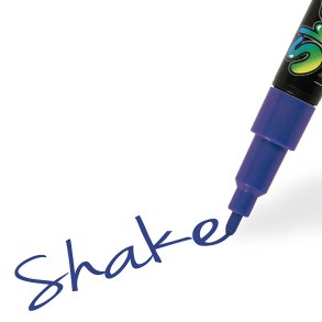 Shake tusch fine, iris 2,5mm